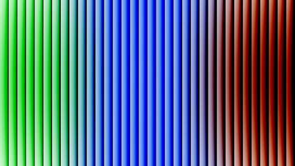 Vertical stripes transitioning through the color spectrum gradient