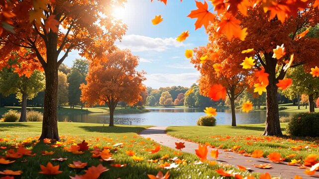 GoldenPathbyLake