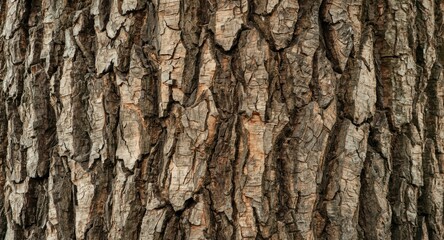 Fototapeta premium Tree bark close up with rich texture and mesmerizing abstract natural design
