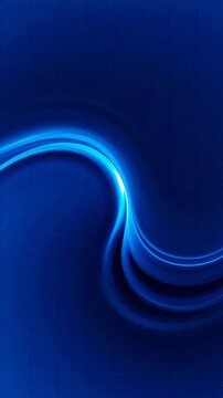 BlueWaveformonGradientBlueBackground