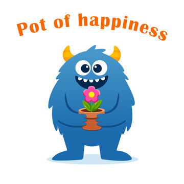 weirdo with a flower pot