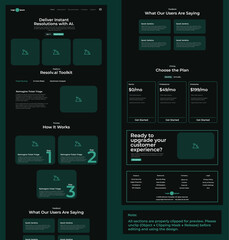 Website dashboard UI screens web interface design vector illustration