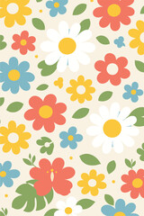 Colorful_Mixed_Daisy_and_Floral_Garden_Seamless_Pattern_Design