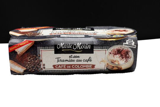 Packaging de pots de tiramisu au caf&eacute; de Marie Morin