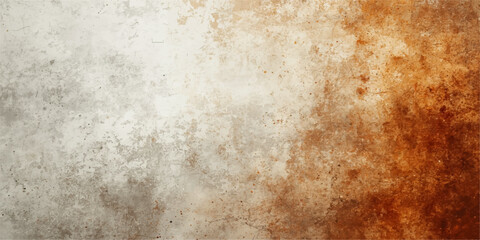 Obraz premium A blank vintage parchment page featuring a stained brown grunge texture and aged beige antique paper background for a worn retro book design