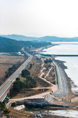 서해안의 아름다운 풍경