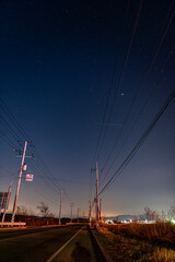 시골의 밤하늘엔 별이 빛난다