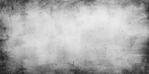 Obraz premium Dark aged grey concrete wall texture with a dirty rough stone pattern and vintage grunge effect on an old black cement backdrop