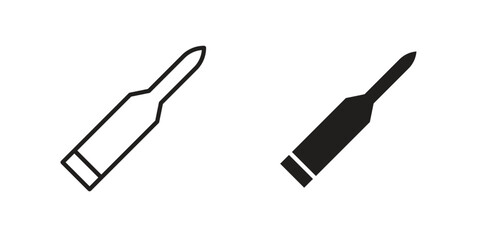 Bullet icons simple design. Vector illustration for web ui