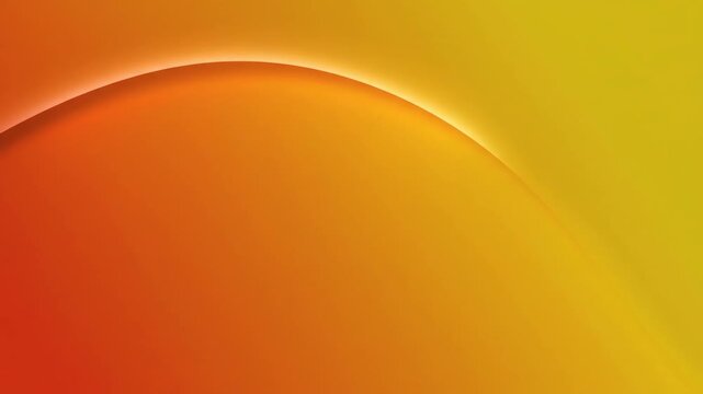 Saffron Curve Sunny gradient abstract design.