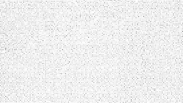 Abstract monochrome pattern featuring chaotic black dots on checkered gray background creates grainy textured effect suitable for contemporary graphic design projects and digital art themes