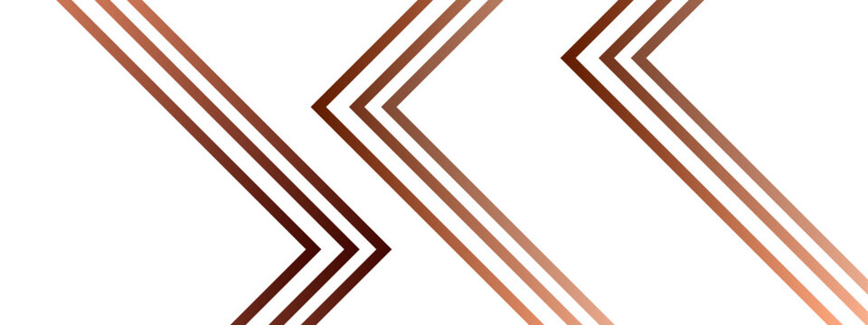 Vector Abstract Composition Featuring Three Chevron Lines A Minimalist Display of Geometric Precision and Refined Design