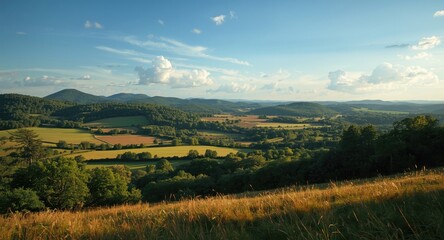 Obraz premium Stunning Natural Surroundings Highlighting Scenic Countryside Areas