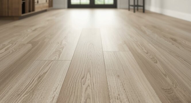 Maintaining modern wooden floors with SPC vinyl and textured surface applications