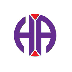 Obraz premium Web line modern color full logo design 