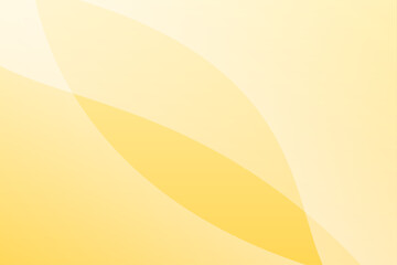 黄色のグラデーションと曲線ウェーブの抽象背景デザイン素材