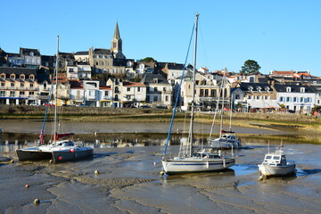 Pornic - Le port vu de Gourmalon