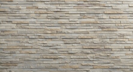 Obraz premium Stylish interior design applying textured stone tile cladding background texture