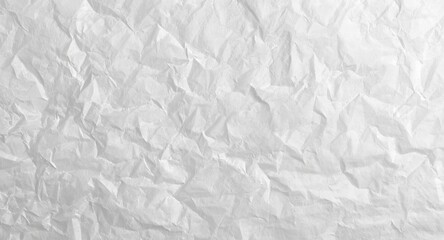 Obraz premium studio light on minimal crumpled white stencil paper texture background with copy space