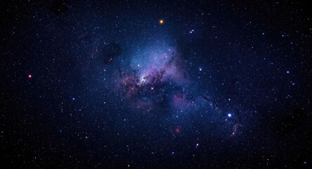 Fototapeta premium Star filled space background for science fiction wallpaper