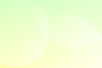 黄色と緑の淡いグラデーション抽象背景デザイン