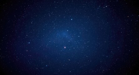 Obraz premium True cosmic night backdrop filled with shining stars