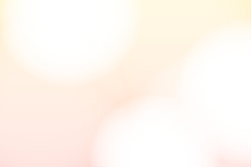 淡いオレンジのソフトグラデーション抽象背景素材