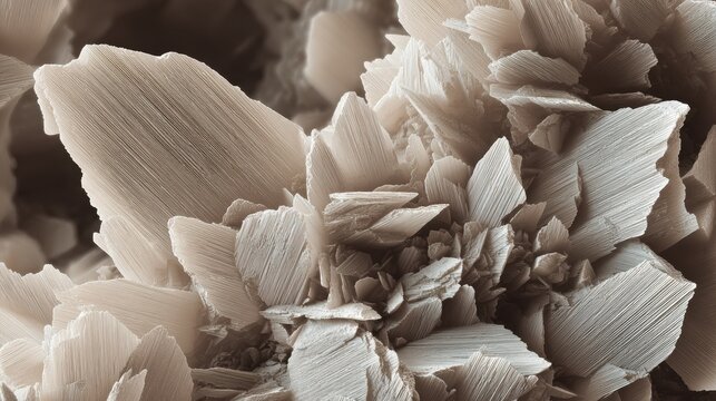 High Fidelity Detail of Smooth Boron Nitride Powder Grains