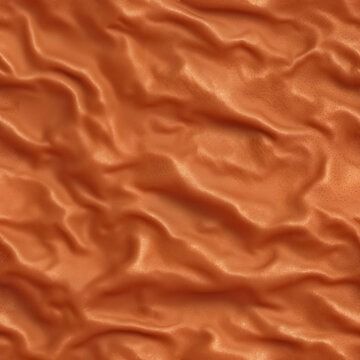 Seamless Orange Rust Metal Texture Background - Digitally Generated CG