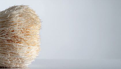 Lion's mane mushroom close up