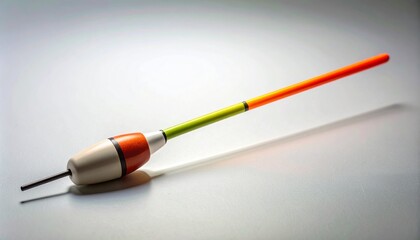 Fototapeta premium Fishing Float on White Background Studio Shot.