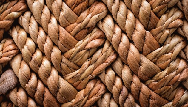 Handwoven basket texture seamless pattern with natural woven fibers 6