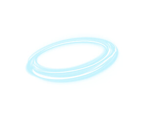 Laserwave loops twist along dark highways, scattering tiny glowing particles. High-speed motion blur enhances dynamic effect. Futuristic abstract frame isolated in PNG.