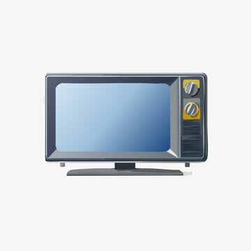 T&eacute;l&eacute;vision vintage r&eacute;tro &ndash; Ic&ocirc;ne m&eacute;dia nostalgique, tube cathodique
