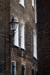 Narrow lane, Mayfair, London, England, UK