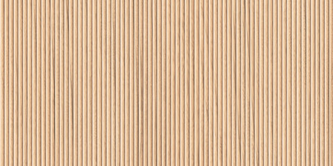 Fototapeta premium texture of wood lath wall background, seamless pattern of modern wall panelling wooden slats for background.