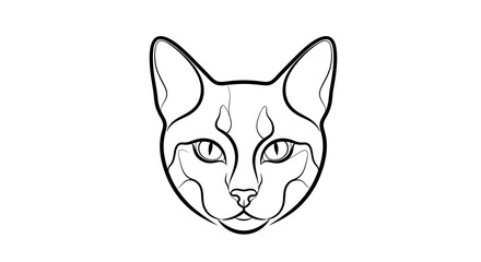 Fototapeta premium wolf head vector illustration