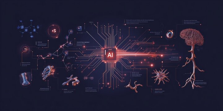 Understanding connections between AI technology and biological systems in a digital format