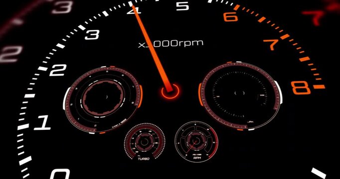 High performance racing car speeding before engine visualization. Racing Sports And High Performance Engine 3D Animation.
