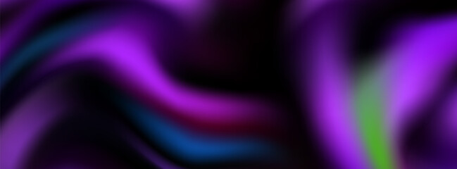 Fototapeta premium Abstract Purple Swirl Background With Fluid Smoke Waves And Vibrant Neon Accents. flayer, design