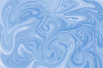 Blue, light blue and white color marble pattern seamless background	
