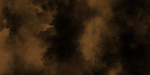 Fototapeta premium spectacular abstract brown smoke isolated color brown background .Black and brown smoke aquarelle smudge illustration smooth grungy smokey . Abstract Painted Illustration. Brush stroked painting. 