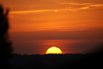 Obraz premium Coucher de soleil