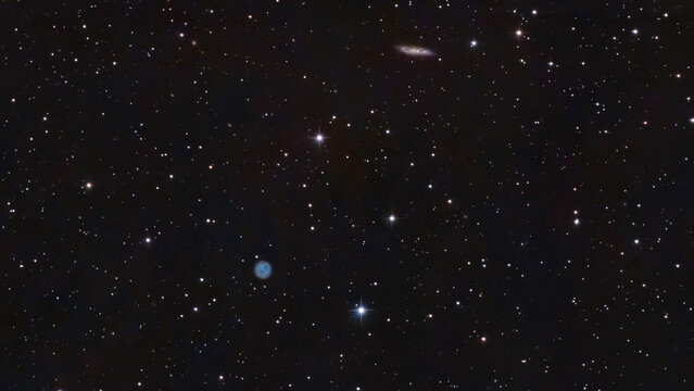 ふくろう星雲（M97）とM108