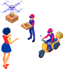 online food order package delivery service