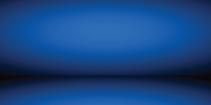 Background dark blue shelf studio  interior space room tabletop  vector illustration. Limbo countertop backdrop.