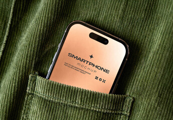 iPhone Mockup in Pocket