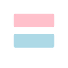 Fototapeta premium Modern rectangular text boxes in pink and blue for design