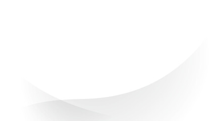 Futuristic White and Gray Minimal Wave Background with Soft Gradient Layers