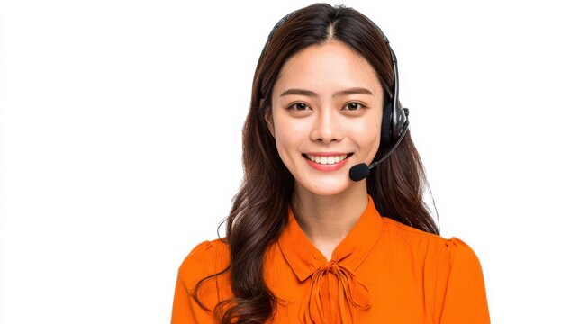 Friendly customer service rep